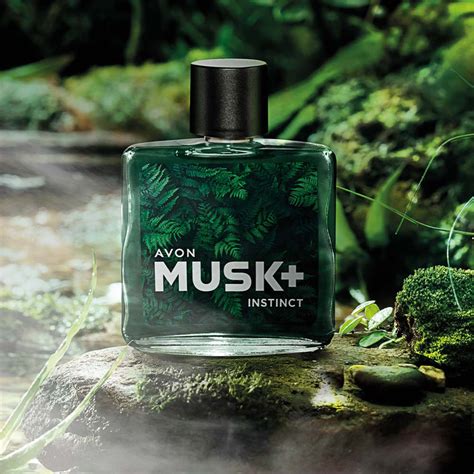 musk instinct aftershave.